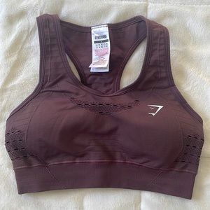 🤎Gymshark Energy Seamless Sports Bra//BROWN🤎